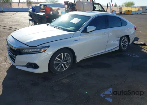 2022 Honda Accord Hybrid Ex-L from USA, damaged, VIN 1HGCV3F59NA027168